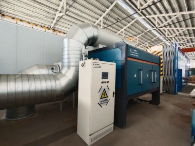 铁建重工打磨粉尘治理除尘系统