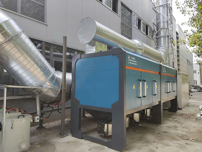 大桥江苏（焊材）科技有限公司焊丝生产线除尘项目