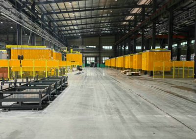 娄底中联农机机器人焊接烟尘项目