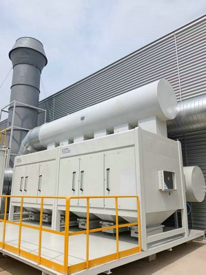 无锡派鑫钛合金打磨除尘项目