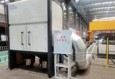 新松湖北襄樊焊接烟尘除尘项目