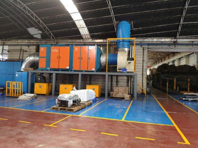 远大空调喷涂废气项目