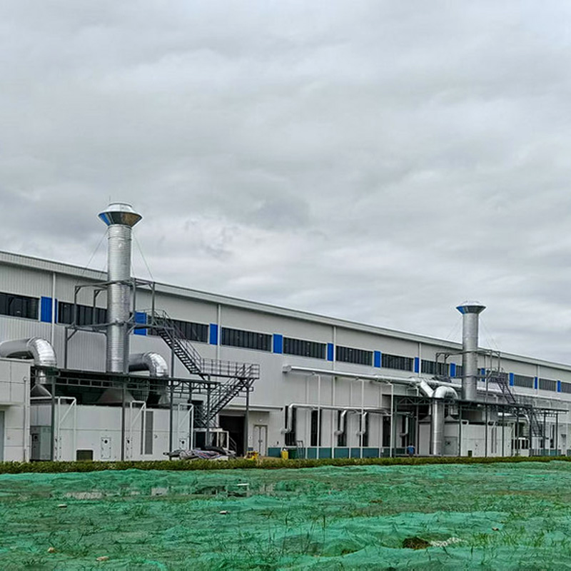 焊接车间“整体控温控湿除尘”